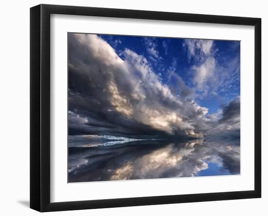 Clouds World-Philippe Sainte-Laudy-Framed Photographic Print