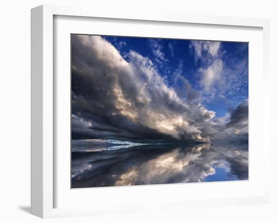 Clouds World-Philippe Sainte-Laudy-Framed Photographic Print