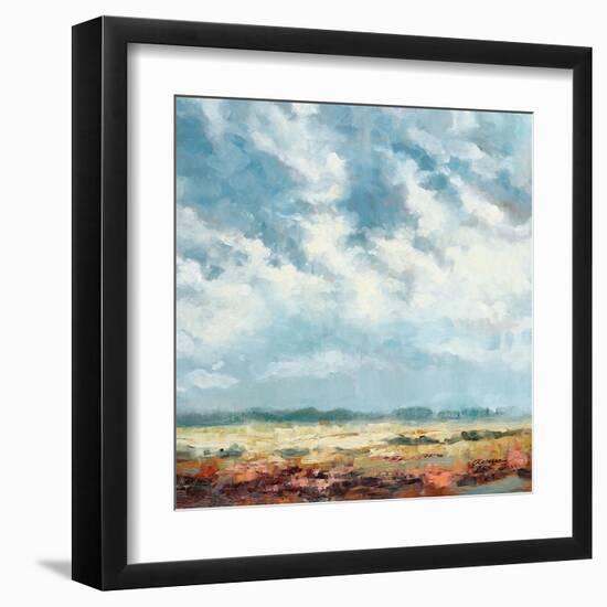 Cloudy and Blue-Rebecca Fox-Framed Art Print