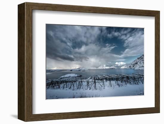 Cloudy Day in Norway-Philippe Sainte-Laudy-Framed Photographic Print