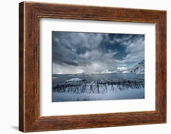 Cloudy Day in Norway-Philippe Sainte-Laudy-Framed Photographic Print
