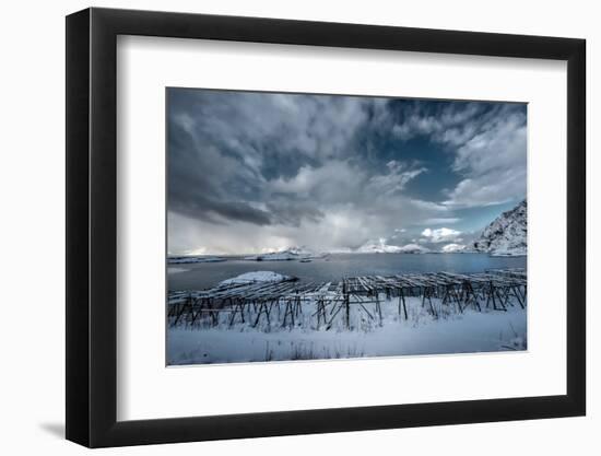 Cloudy Day in Norway-Philippe Sainte-Laudy-Framed Photographic Print