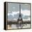 Cloudy Day in Paris 1-Norman Wyatt Jr.-Framed Stretched Canvas