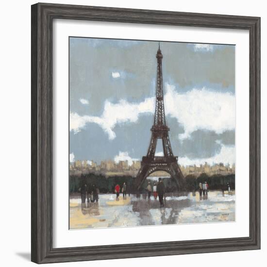 Cloudy Day in Paris 1-Norman Wyatt Jr.-Framed Art Print