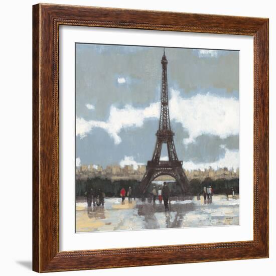 Cloudy Day in Paris 1-Norman Wyatt Jr.-Framed Art Print