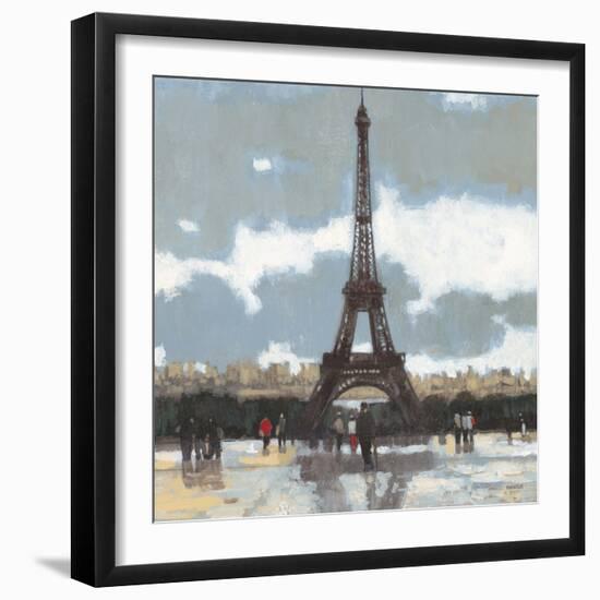 Cloudy Day in Paris 1-Norman Wyatt Jr.-Framed Art Print