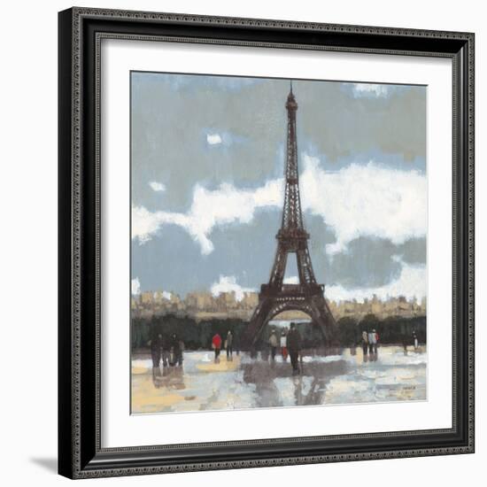 Cloudy Day in Paris 1-Norman Wyatt Jr.-Framed Art Print