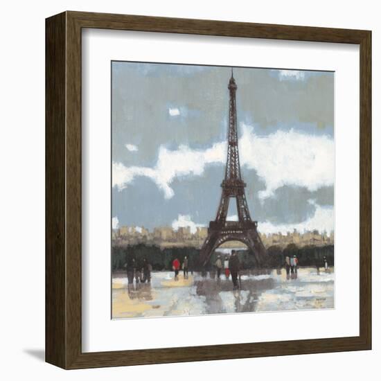 Cloudy Day in Paris 1-Norman Wyatt Jr.-Framed Art Print