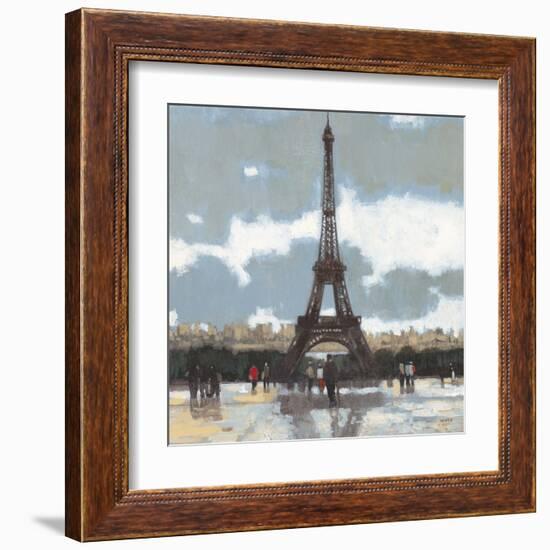 Cloudy Day in Paris 1-Norman Wyatt Jr.-Framed Art Print