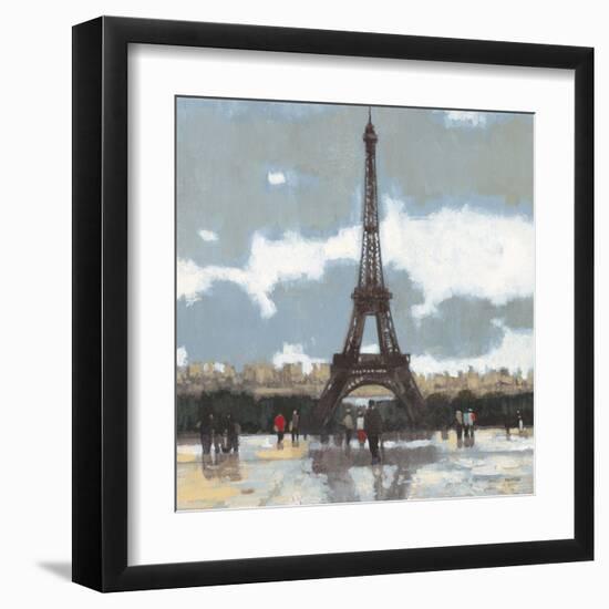 Cloudy Day in Paris 1-Norman Wyatt Jr.-Framed Art Print