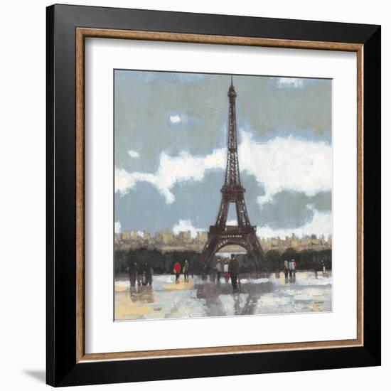 Cloudy Day in Paris 1-Norman Wyatt Jr.-Framed Art Print