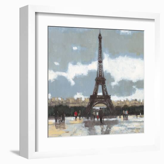 Cloudy Day in Paris 1-Norman Wyatt Jr.-Framed Art Print