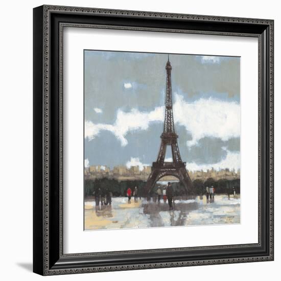 Cloudy Day in Paris 1-Norman Wyatt Jr.-Framed Art Print