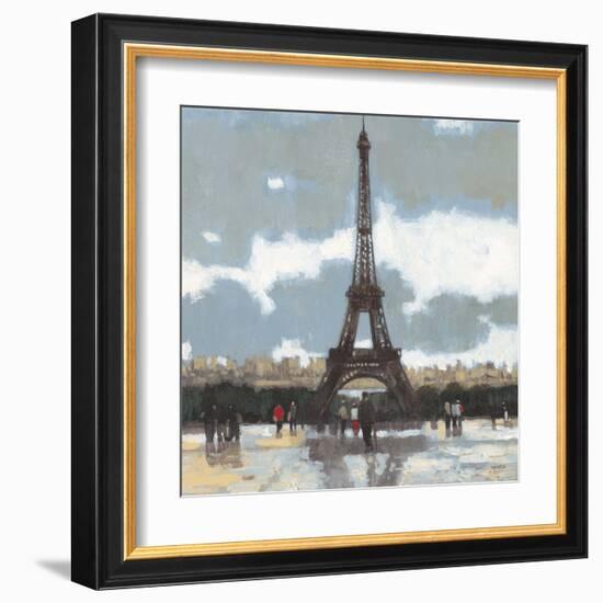Cloudy Day in Paris 1-Norman Wyatt Jr.-Framed Art Print