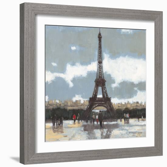 Cloudy Day in Paris 1-Norman Wyatt Jr.-Framed Premium Giclee Print