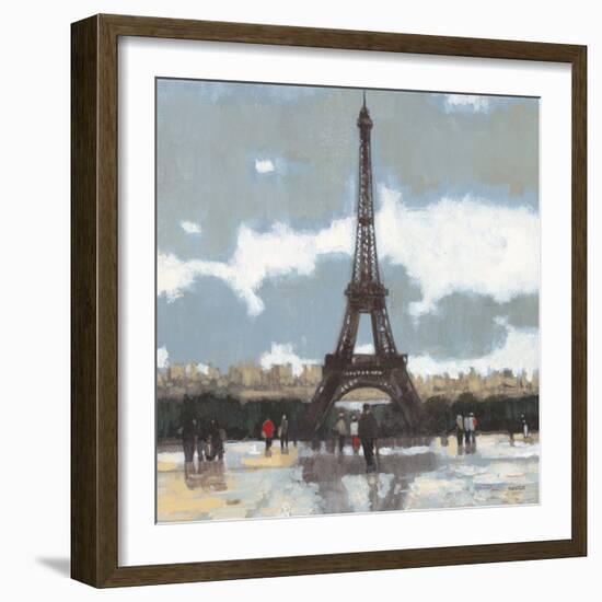 Cloudy Day in Paris 1-Norman Wyatt Jr.-Framed Premium Giclee Print