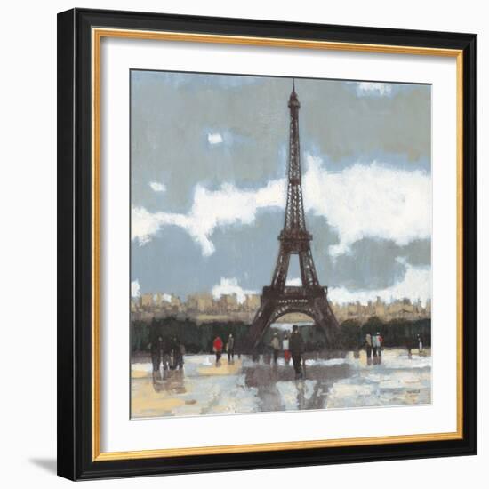 Cloudy Day in Paris 1-Norman Wyatt Jr.-Framed Premium Giclee Print