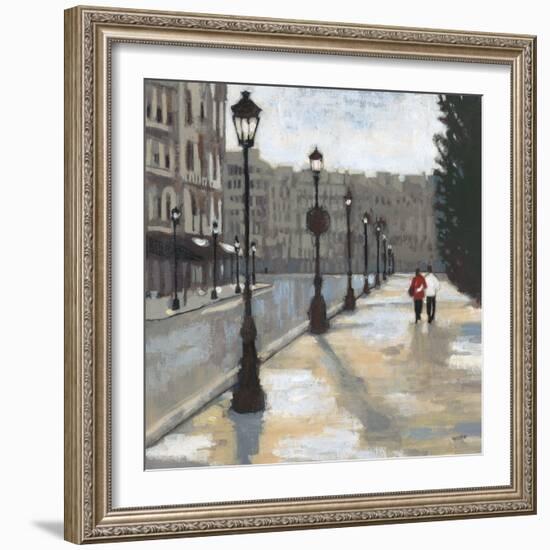 Cloudy Day in Paris 2-Norman Wyatt Jr.-Framed Art Print