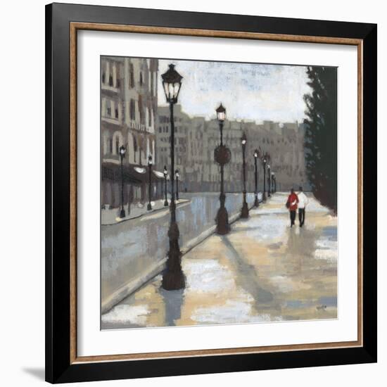 Cloudy Day in Paris 2-Norman Wyatt Jr.-Framed Art Print