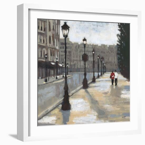 Cloudy Day in Paris 2-Norman Wyatt Jr.-Framed Art Print