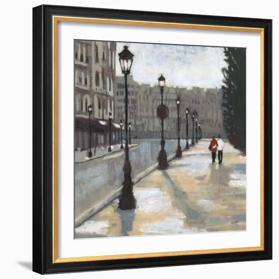 Cloudy Day in Paris 2-Norman Wyatt Jr.-Framed Art Print