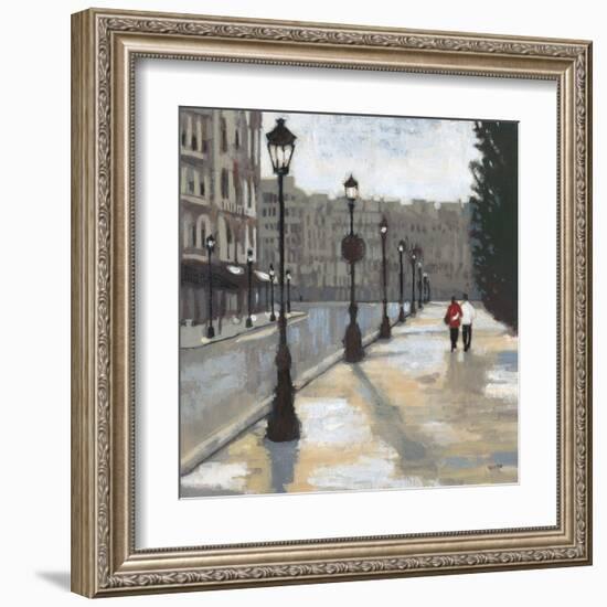 Cloudy Day in Paris 2-Norman Wyatt Jr.-Framed Art Print