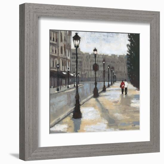 Cloudy Day in Paris 2-Norman Wyatt Jr.-Framed Art Print