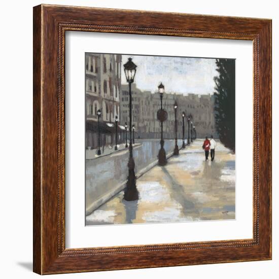 Cloudy Day in Paris 2-Norman Wyatt Jr.-Framed Art Print