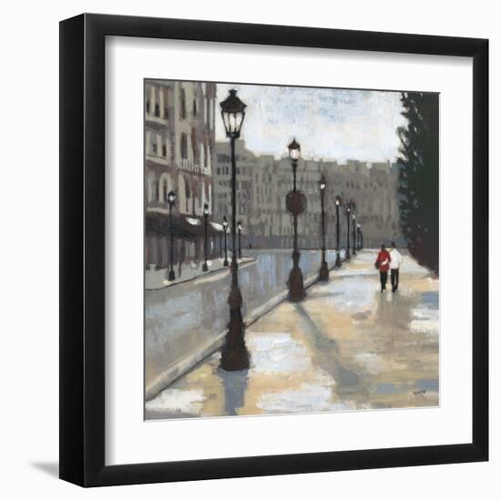 Cloudy Day in Paris 2-Norman Wyatt Jr.-Framed Art Print