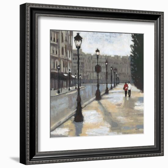 Cloudy Day in Paris 2-Norman Wyatt Jr.-Framed Art Print