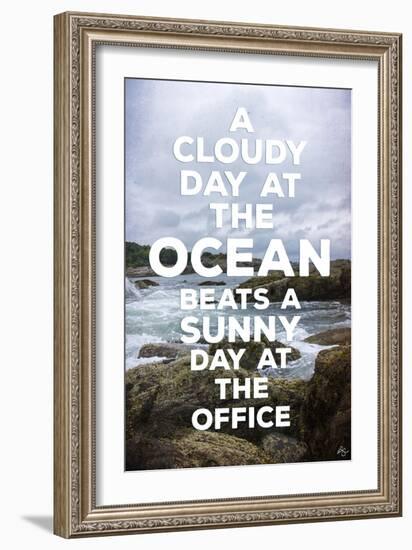 Cloudy Day-Kimberly Glover-Framed Giclee Print