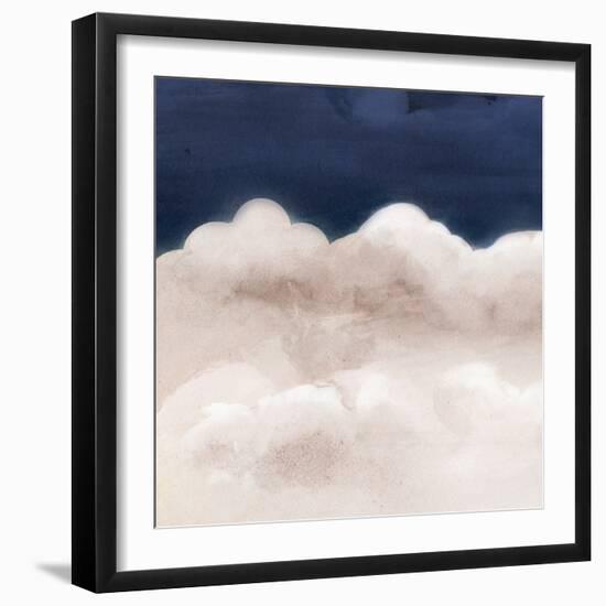 Cloudy Night III-Studio W-Framed Art Print