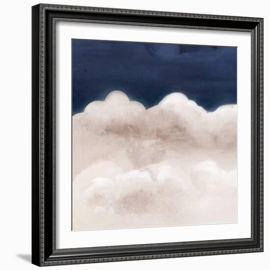 Cloudy Night III-Studio W-Framed Art Print