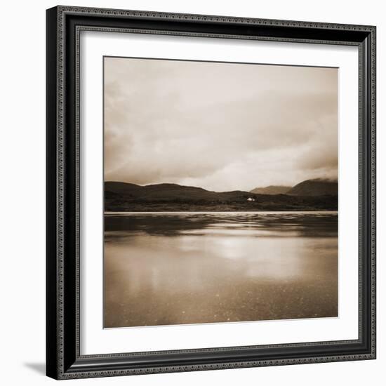 Cloudy Skies Over Loch Etive-null-Framed Photographic Print