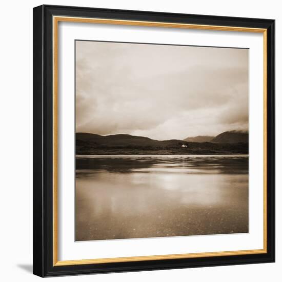 Cloudy Skies Over Loch Etive-null-Framed Photographic Print