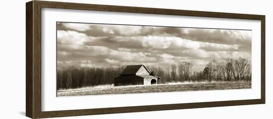 Cloudy Skies Panel II-Alan Hausenflock-Framed Photographic Print