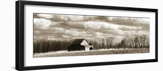 Cloudy Skies Panel II-Alan Hausenflock-Framed Photographic Print