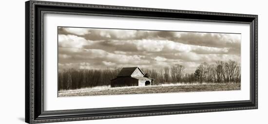 Cloudy Skies Panel II-Alan Hausenflock-Framed Photographic Print