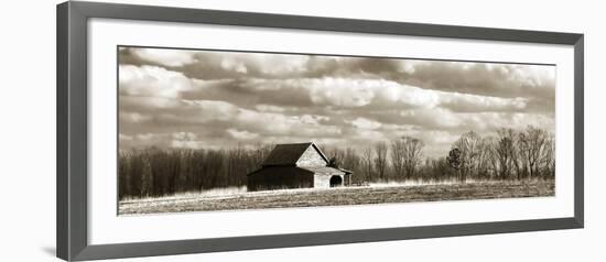 Cloudy Skies Panel II-Alan Hausenflock-Framed Photographic Print