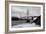 Cloudy sunset, ocean waves in San Francisco at Golden Gate Bridge from Marshall Beach-David Chang-Framed Photographic Print