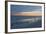 Cloudy Sunset on Crescent Beach, Siesta Key, Sarasota, Florida, USA-Bernard Friel-Framed Photographic Print