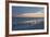 Cloudy Sunset on Crescent Beach, Siesta Key, Sarasota, Florida, USA-Bernard Friel-Framed Photographic Print