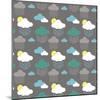 Cloudy with a Chance of Love-Joanne Paynter Design-Mounted Giclee Print