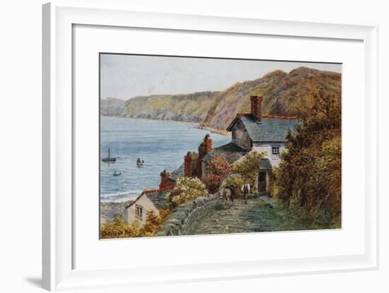 Clovelly Bay-Alfred Robert Quinton-Framed Giclee Print