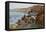 Clovelly Bay-Alfred Robert Quinton-Framed Premier Image Canvas