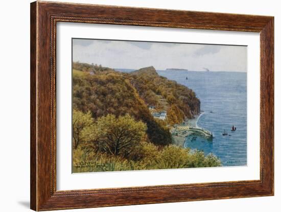 Clovelly, from the Hobby Drive-Alfred Robert Quinton-Framed Giclee Print