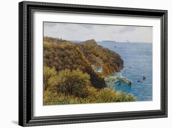 Clovelly, from the Hobby Drive-Alfred Robert Quinton-Framed Giclee Print