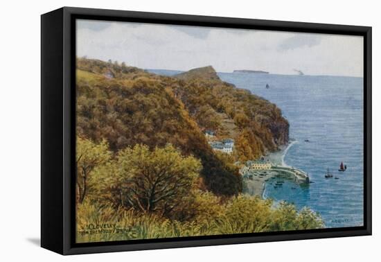 Clovelly, from the Hobby Drive-Alfred Robert Quinton-Framed Premier Image Canvas