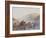 ‘Clovelly Harbour-Alfred William Hunt-Framed Giclee Print