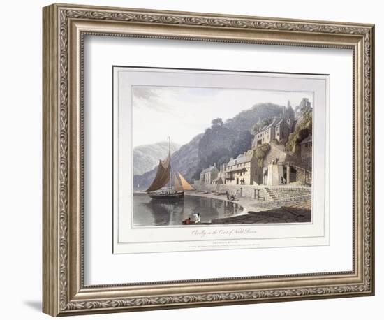 Clovelly, on the Coast of North Devon, 1814-William Daniell-Framed Giclee Print